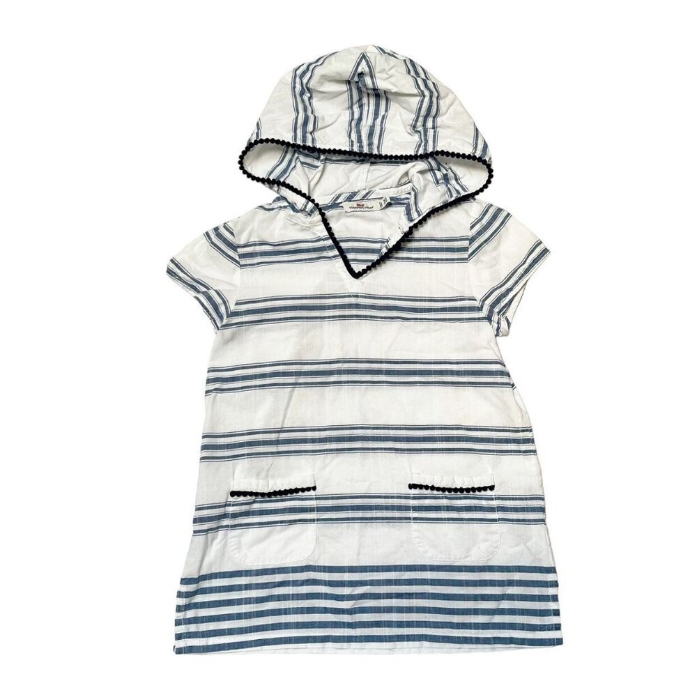 Vineyard Vines Swim Coverup Hooded Tunic Size 5/6